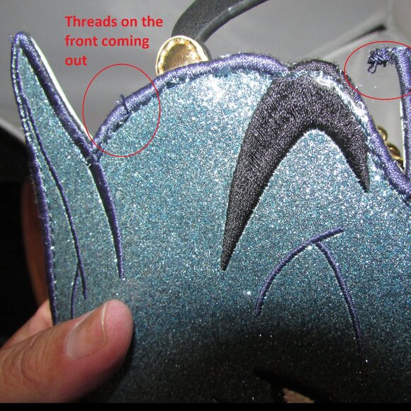 Disney x Danielle Nicole Aladdin Genie Shoulder Bag Purse Used Preowned - Picture 5 of 10